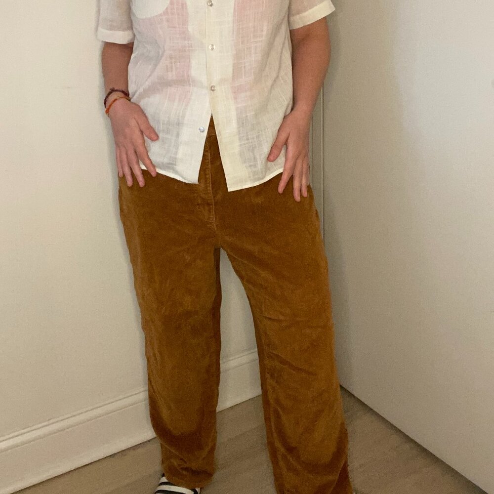 Brown Corduroy Pants